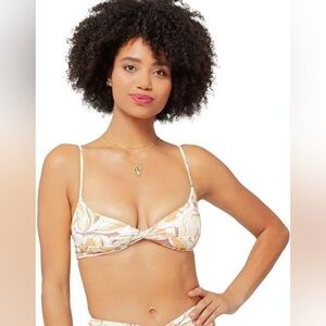 Printed Ringo Bikini Top - Soulshine Floral